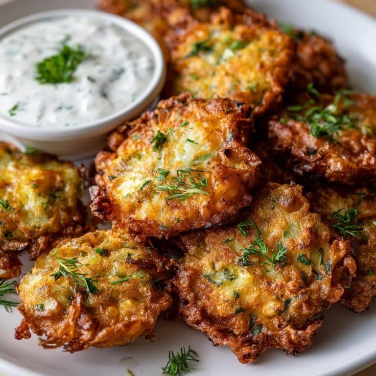 Crispy and Easy Zucchini Fritters Recipe