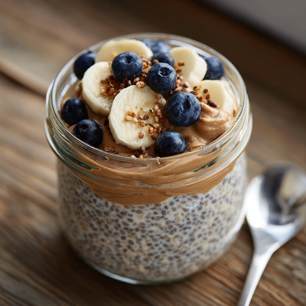 Banana Bread Overnight Oats Recipe - Recipe Image