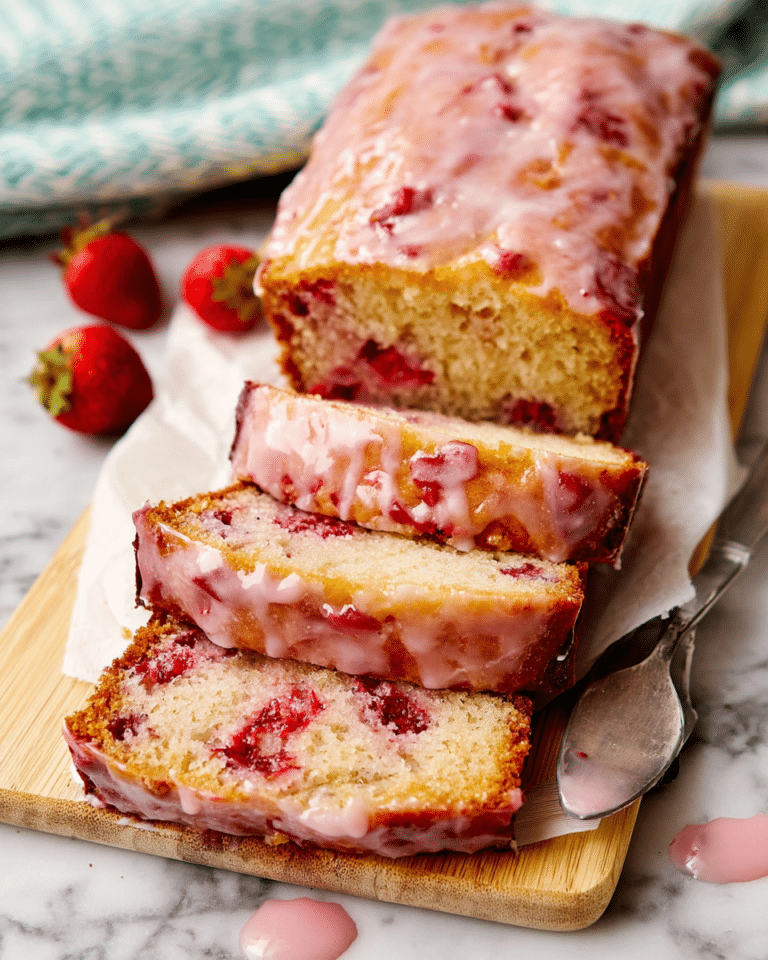 Fresh Strawberry Bread: No Mixer Needed Recipe