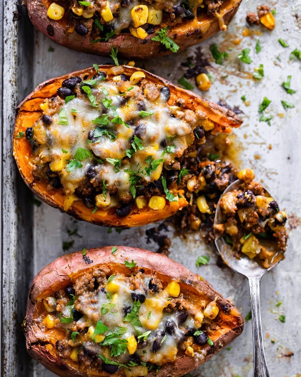 Mexican Loaded Sweet Potatoes Recipe - Recipe Image
