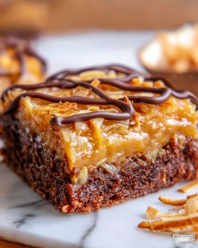 Easy Samoa Brownies Recipe