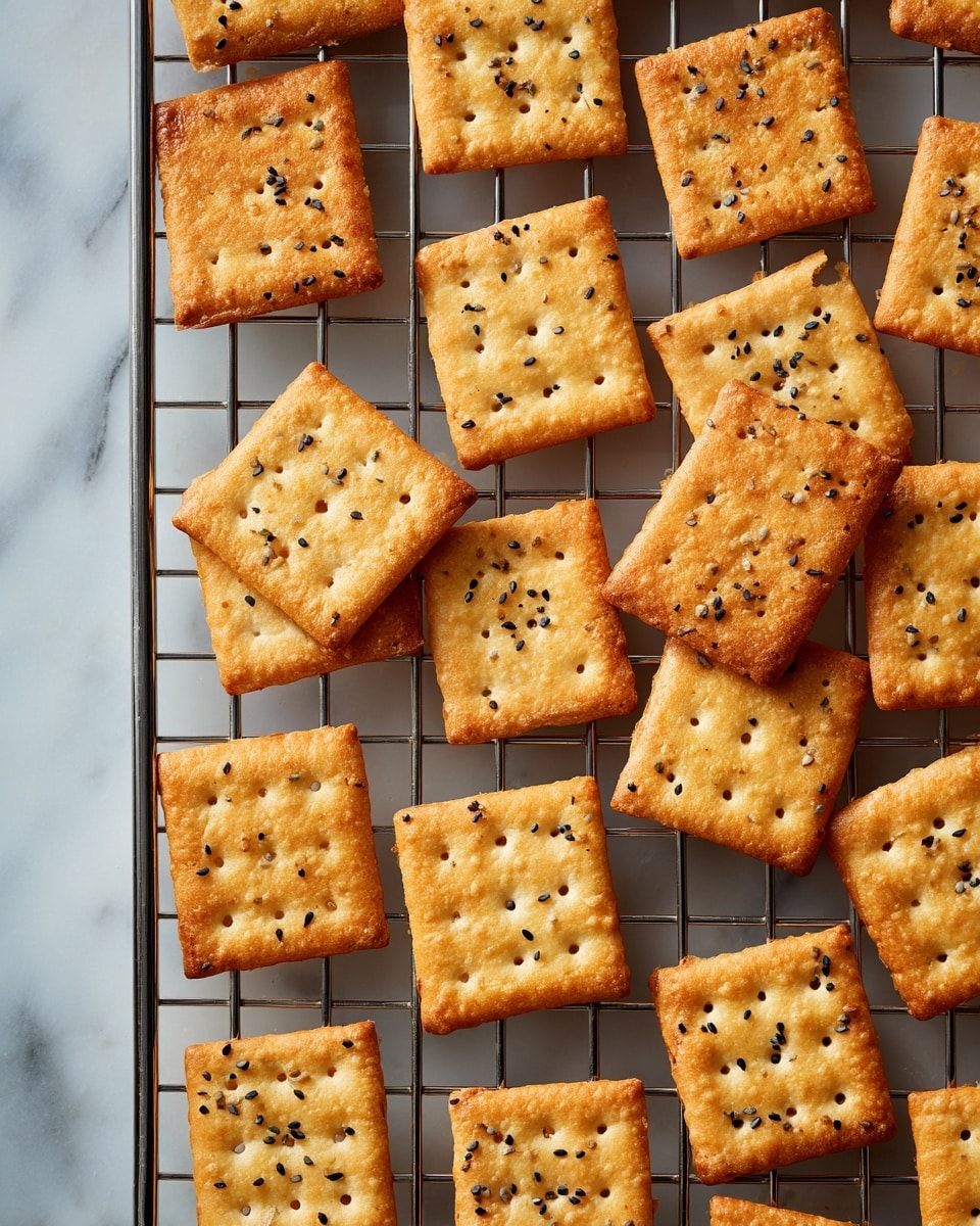 Homemade Saltine Crackers Recipe - Recipe Image