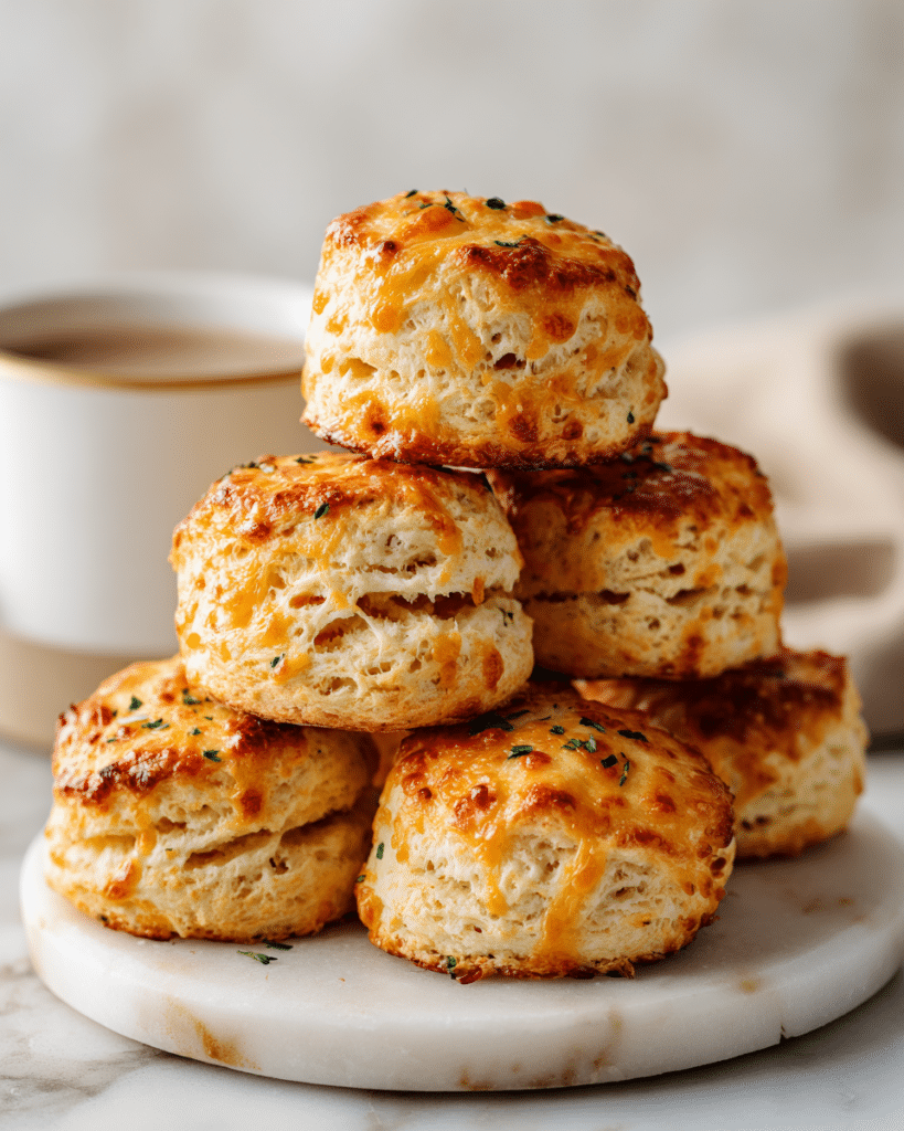 Savory Garlic Parmesan Scones Recipe