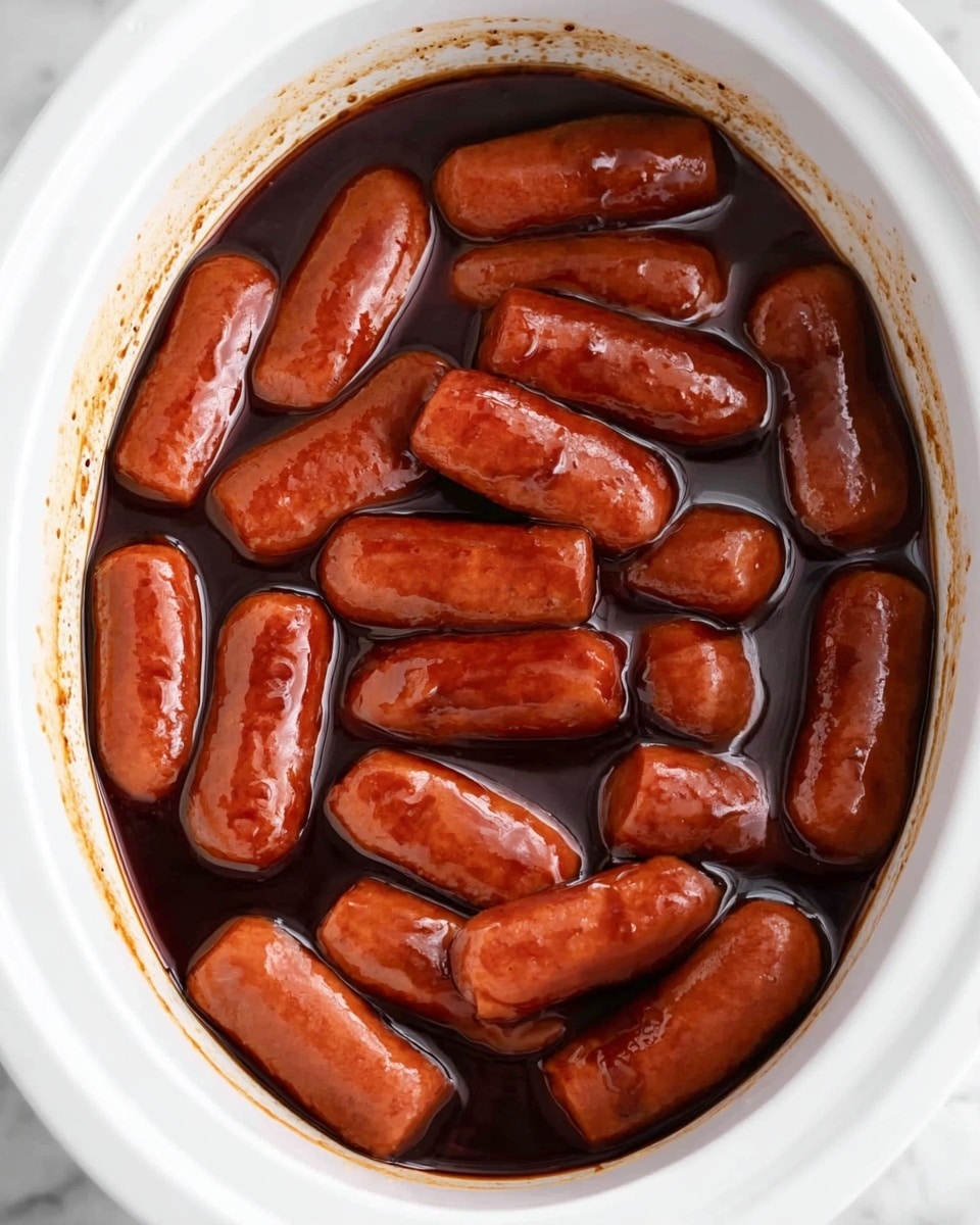Crockpot Little Smokies with Barbecue and Grape Jelly Recipe