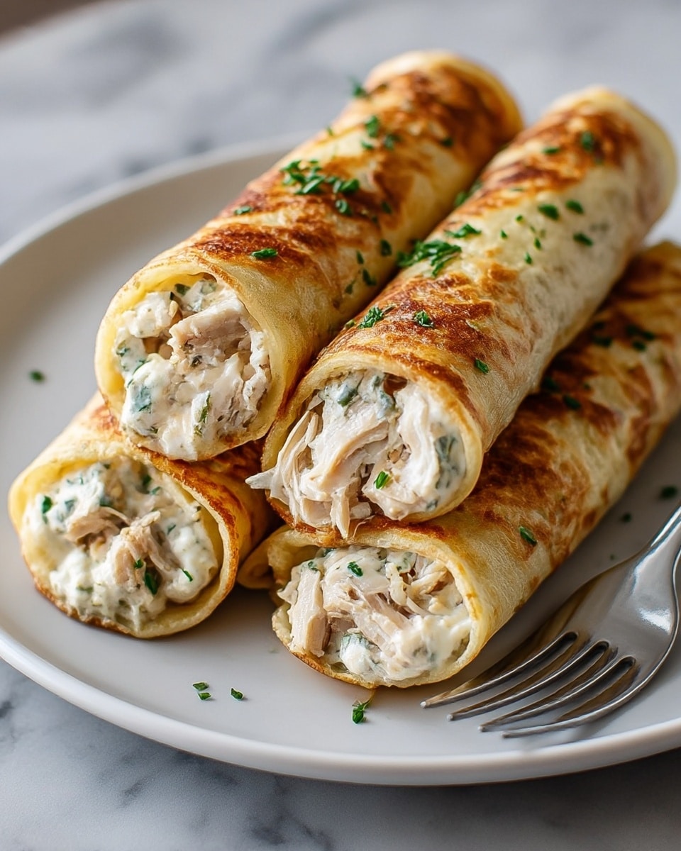 Dill Pickle Ranch Chicken Taquitos Recipe - Recipe Image