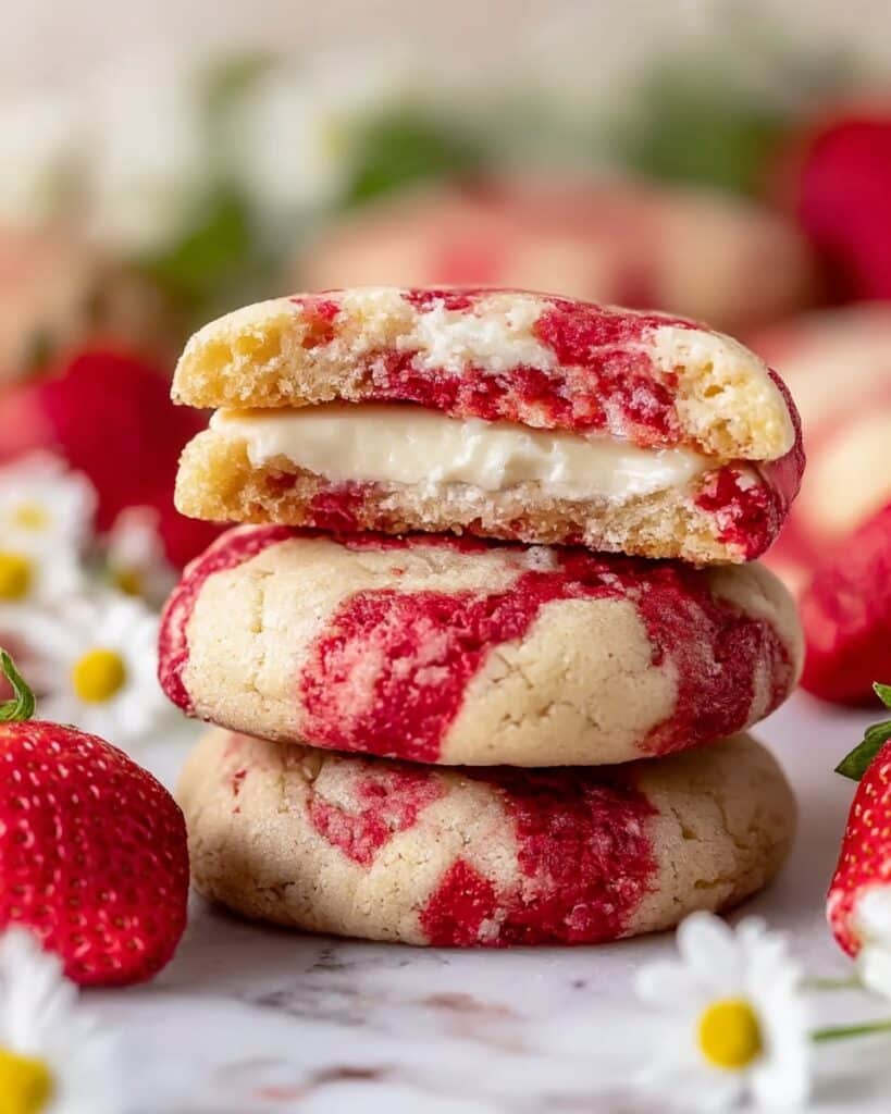 Strawberry Cheesecake Cookies Recipe