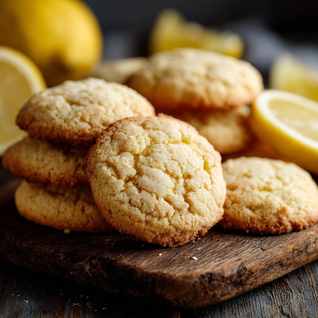 Lemon Cake Mix Cookies with Lemon Glaze Recipe