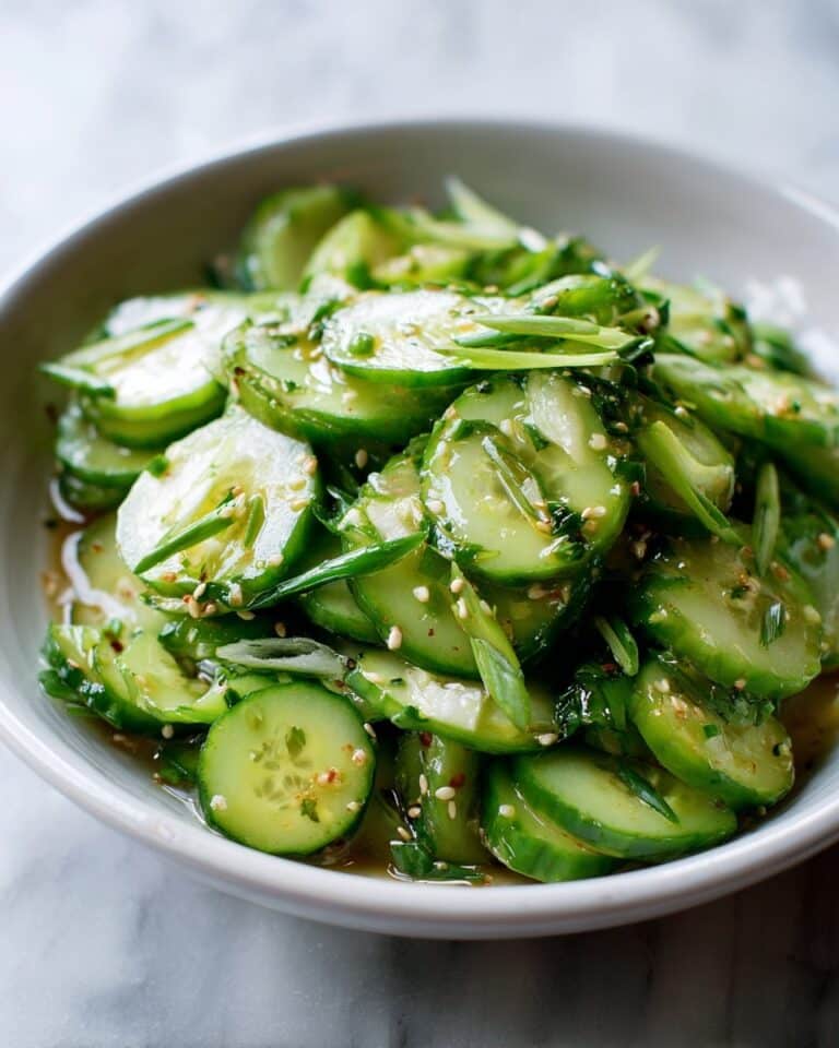 Seaweed & Cucumber Salad with Sesame Mustard Dressing Recipe