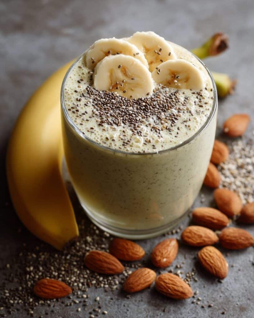 Almond Banana Date Smoothie Recipe