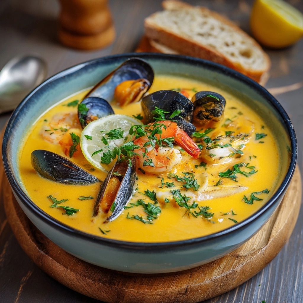 Crab and Shrimp Seafood Bisque Recipe