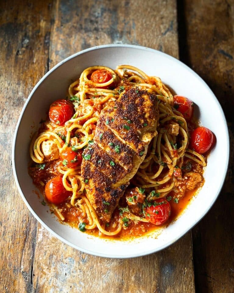 Garlic Tomato Chicken with Mozzarella Recipe