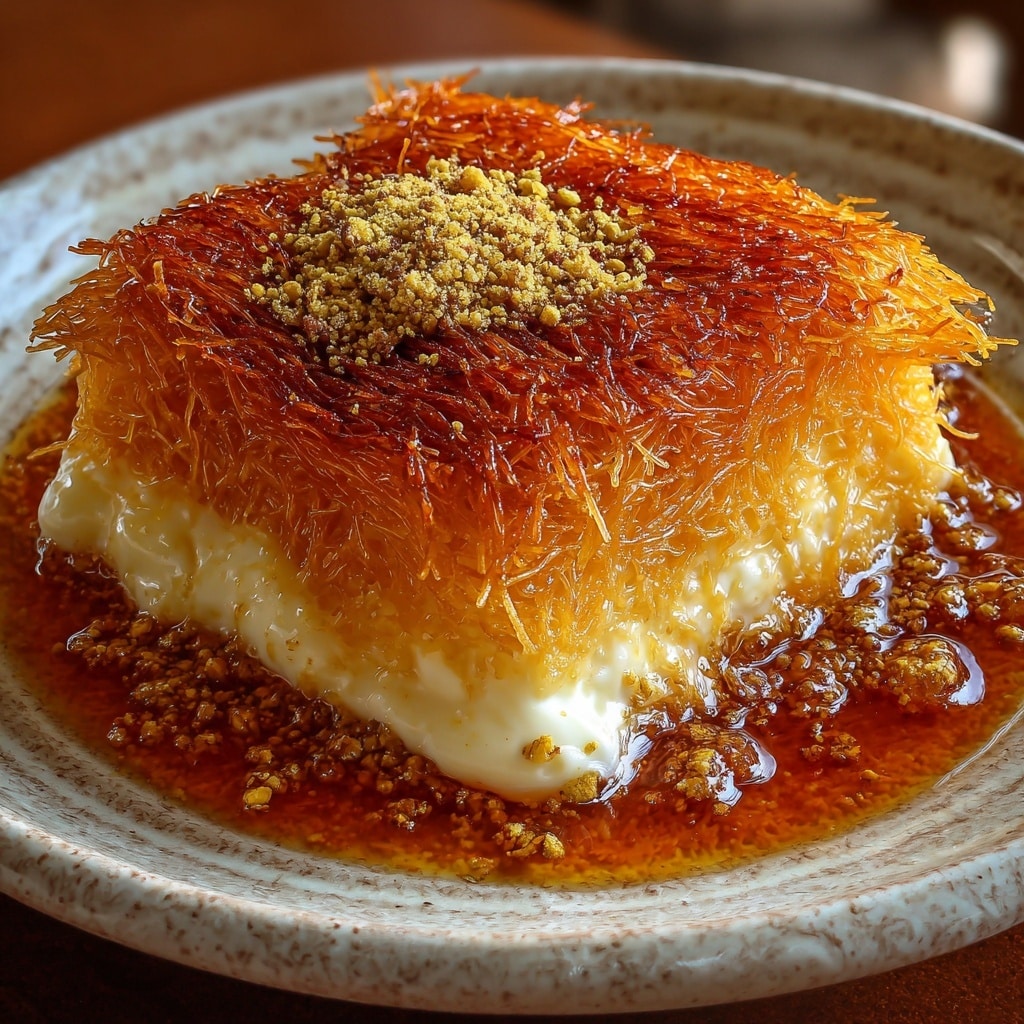 Knafeh Recipe - Recipe Image