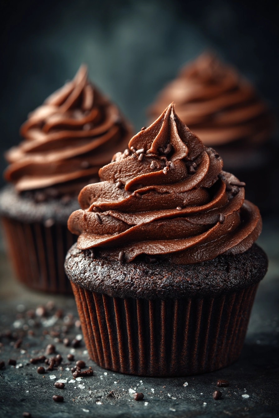 Keto Air Fryer Chocolate Cupcakes Recipe