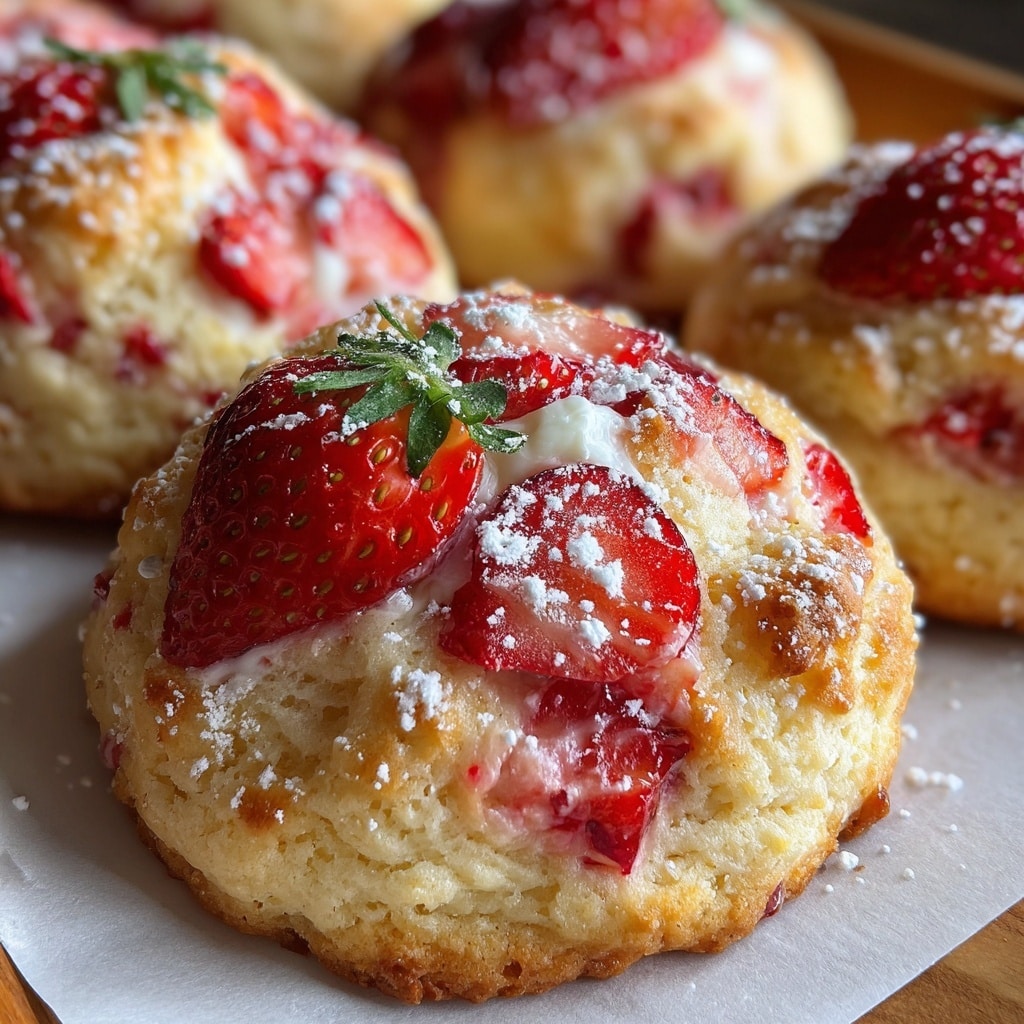Homemade Strawberry Shortcake Butter Cookies Recipe