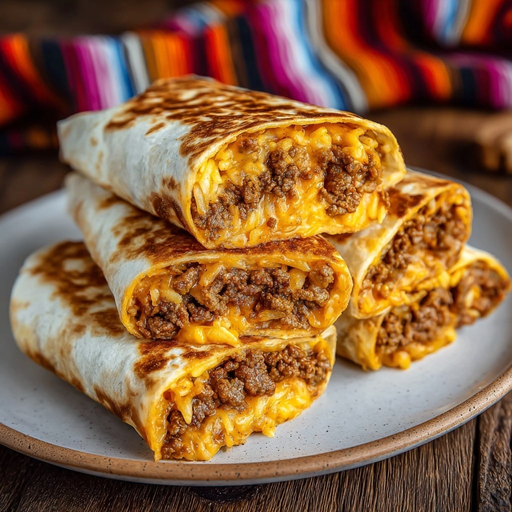 Grilled Cheese Burrito Recipe - Recipe Image
