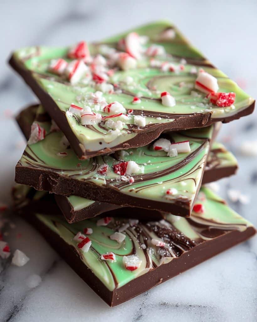 St. Patrick’s Day Mint Chocolate Bark Recipe