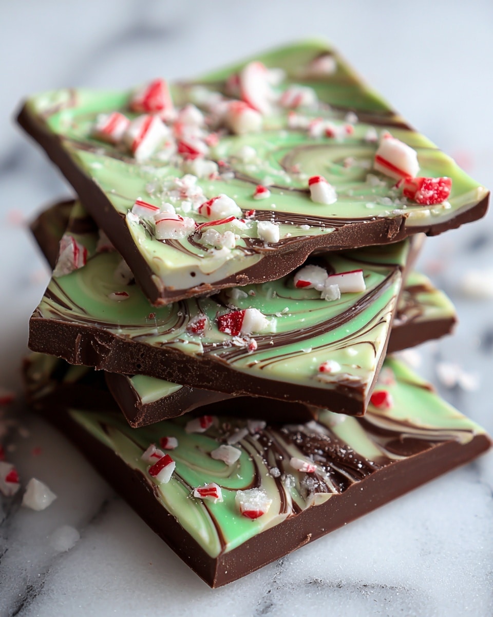 St. Patrick’s Day Mint Chocolate Bark Recipe