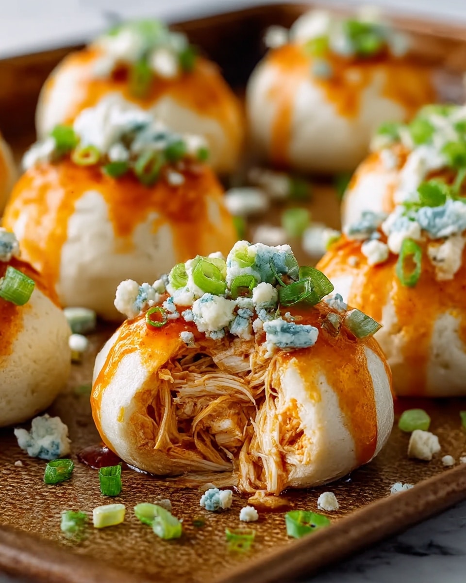 Cheesy Buffalo Ranch Chicken Bombs Recipe - Recipe Image