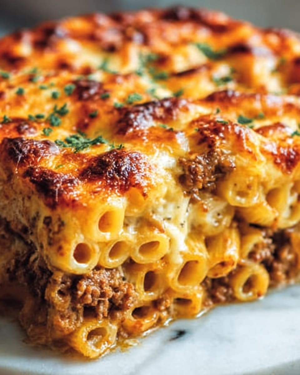 Creamy Baked Mac and Cheese Casserole: The Ultimate Comfort Food Recipe - Recipe Image