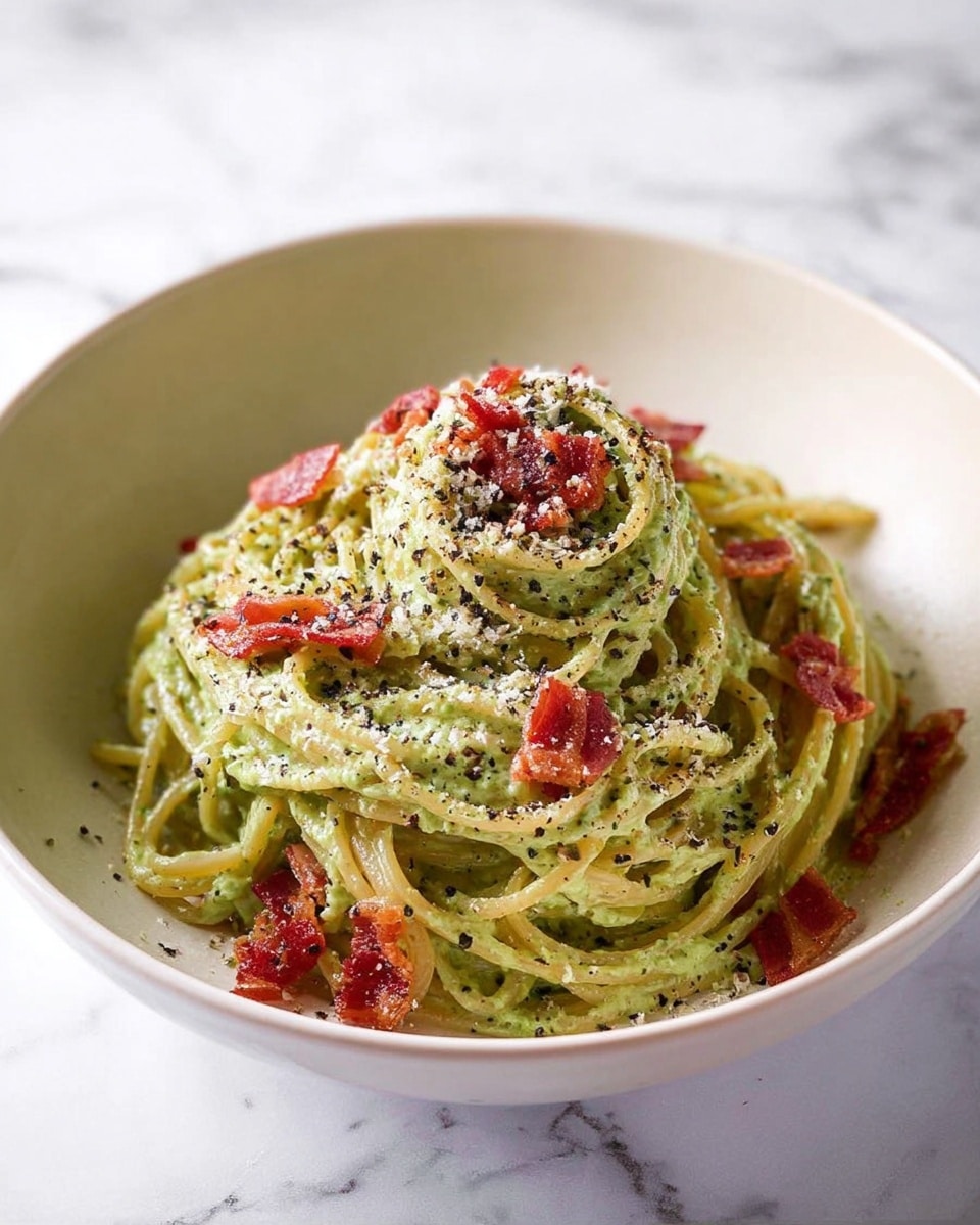 Avocado Carbonara: A Delicious and Healthy Twist on a Classic Recipe - Recipe Image
