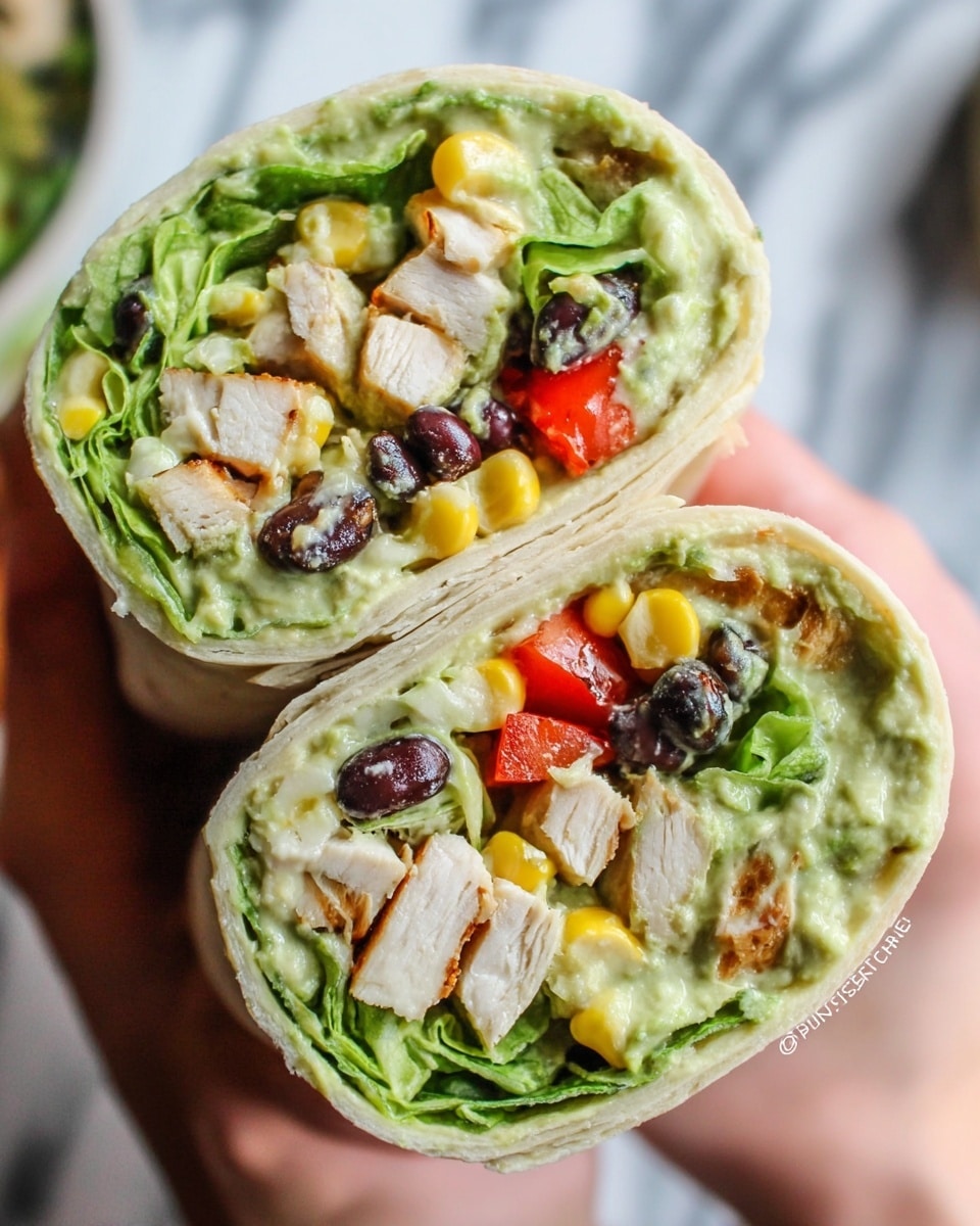 Baja Chicken Wraps Recipe - Recipe Image