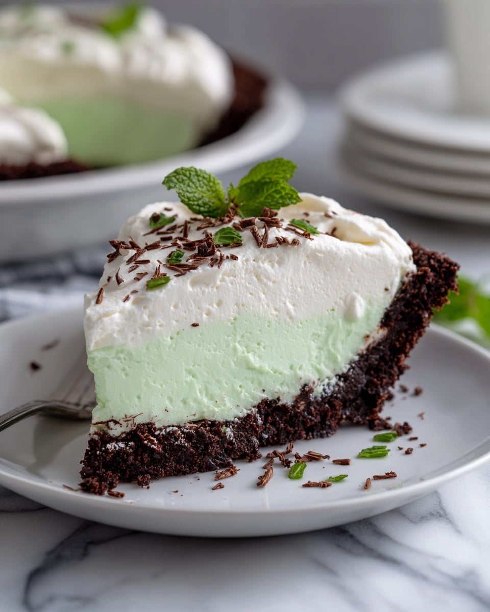 Grasshopper Pie Recipe - Recipe Image