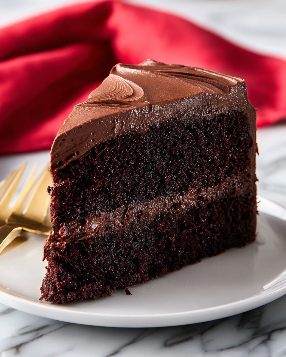 Vegan Chocolate Cake Recipe - Recipe Image