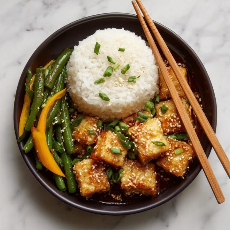 Braised Tofu with Vegetables and Savory Soy Sauce Recipe