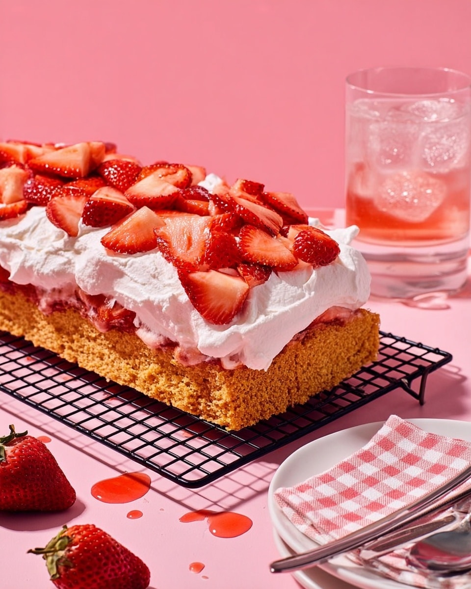 Giant Strawberry Shortcake Recipe - Recipe Image