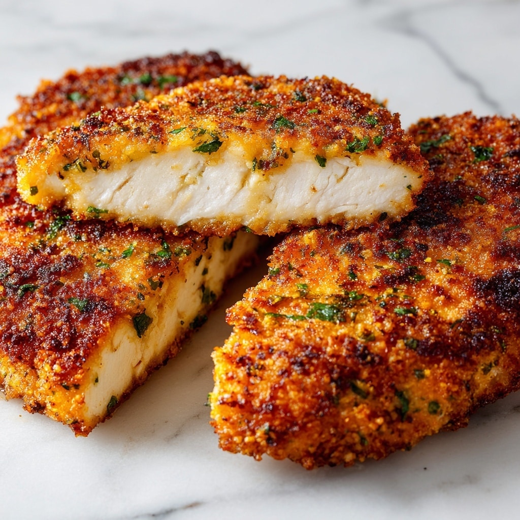 Easy Oven Baked Chicken Cutlets Recipe - Recipe Image