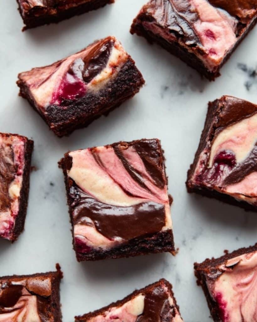 Raspberry Cheesecake Brownies Recipe