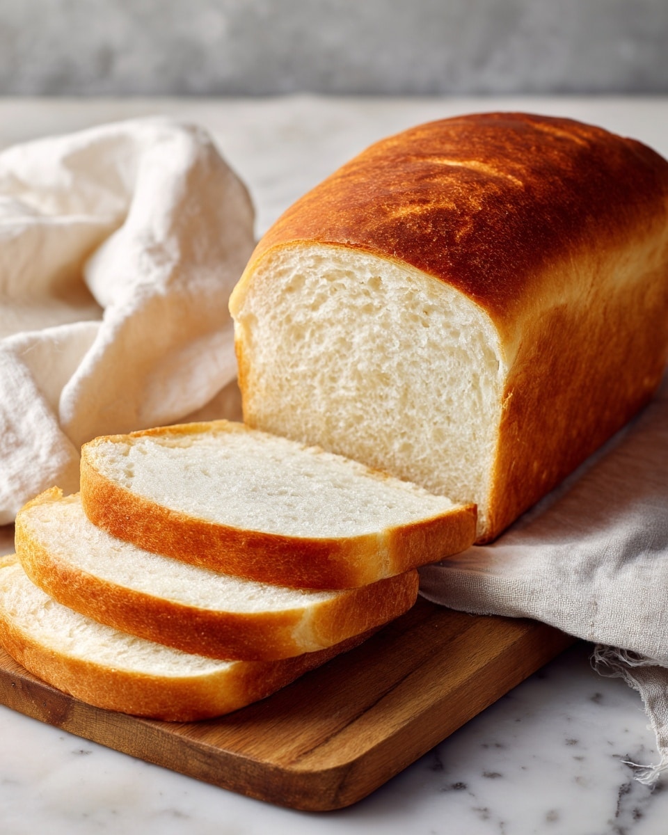 Homemade Honey White Bread Recipe - Recipe Image