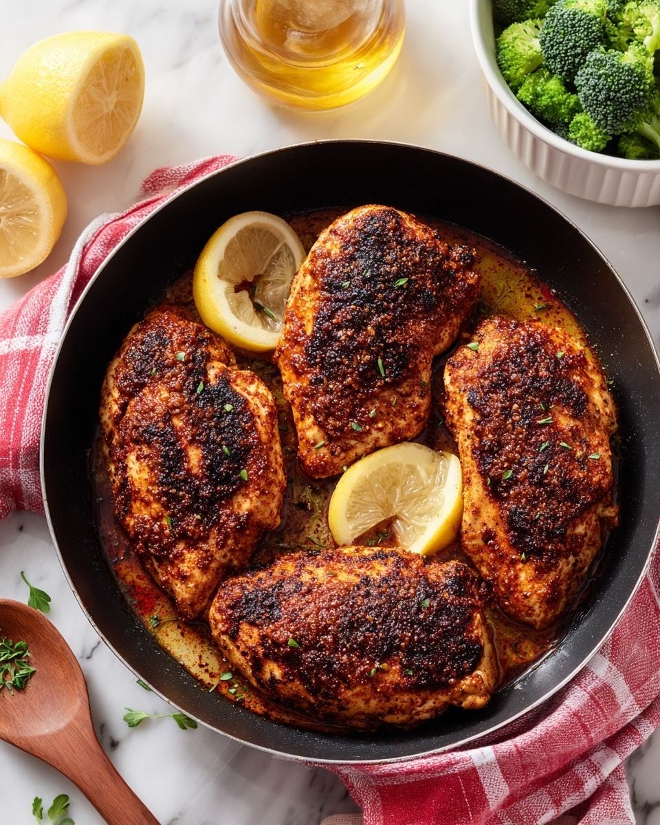 Easy Blackened Chicken Recipe - Recipe Image