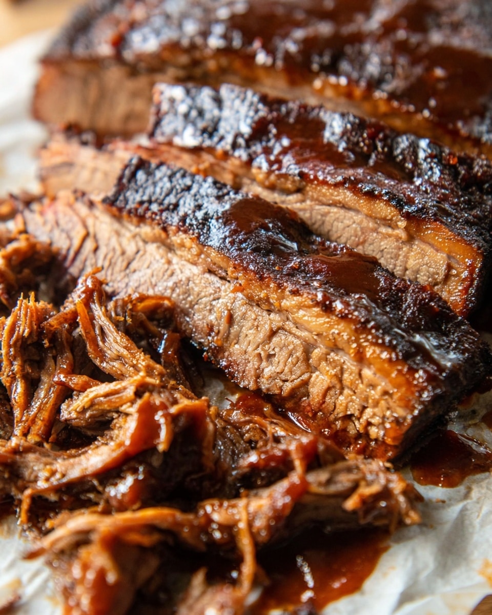 Crock Pot BBQ Brisket Recipe - Recipe Image