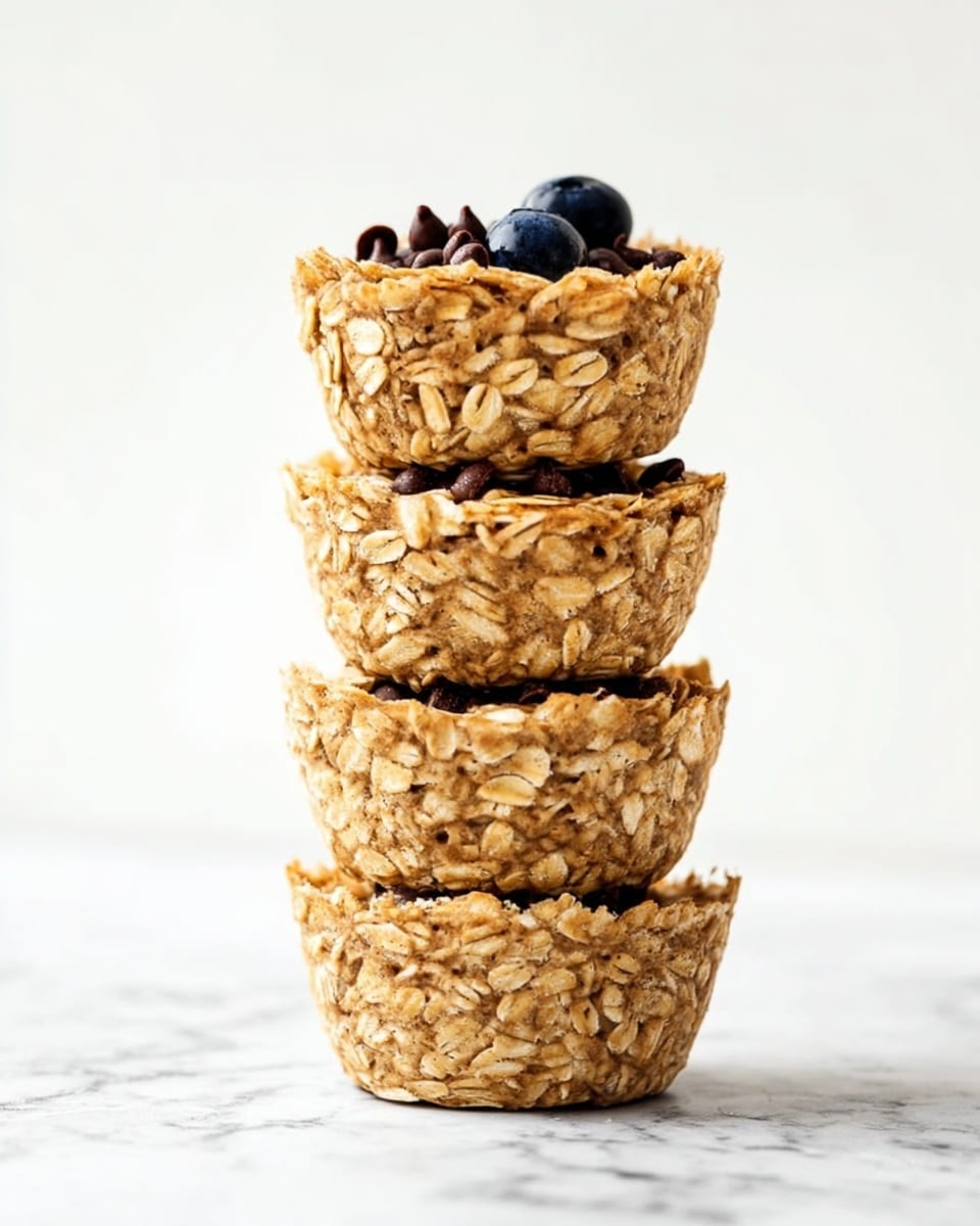 Baked Oatmeal Cups with Four Delicious Variations Recipe