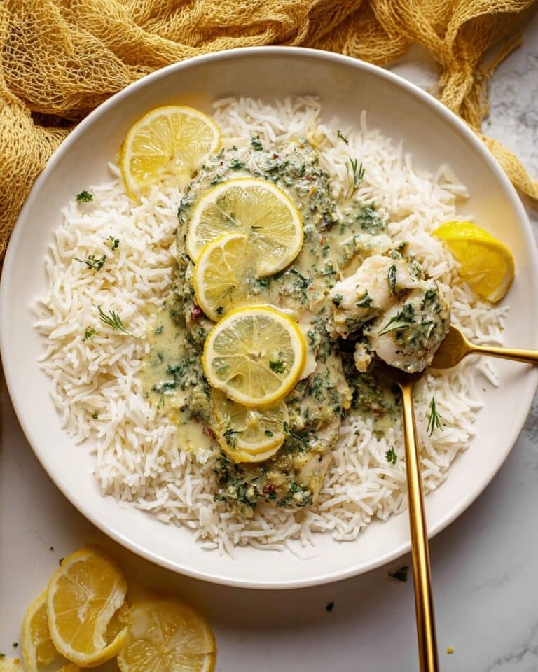 Creamy Lemon Garlic Herb Tilapia Recipe