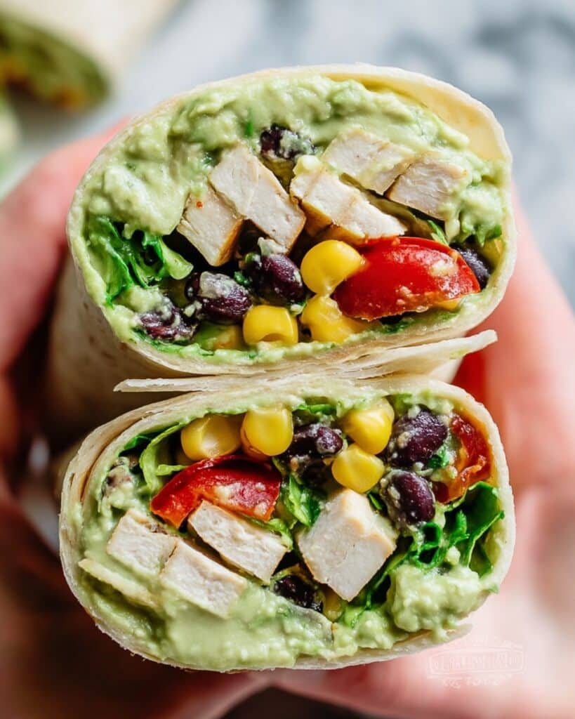 Baja Chicken Wraps Recipe