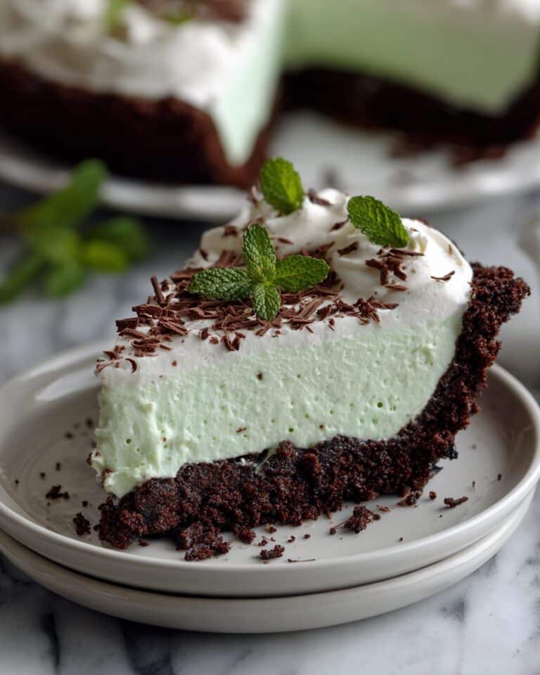 Grasshopper Pie Recipe