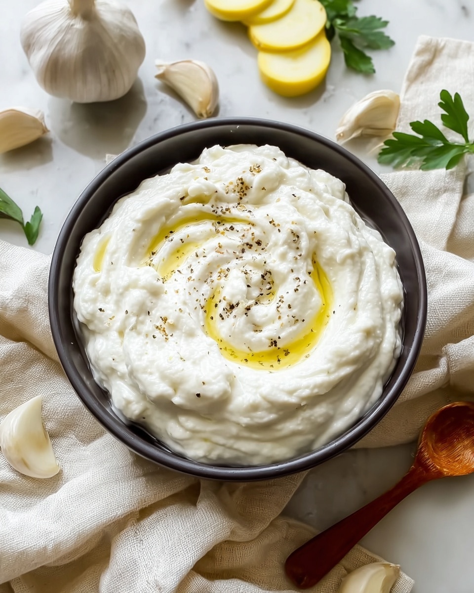 Lebanese Garlic Sauce Recipe - Recipe Image