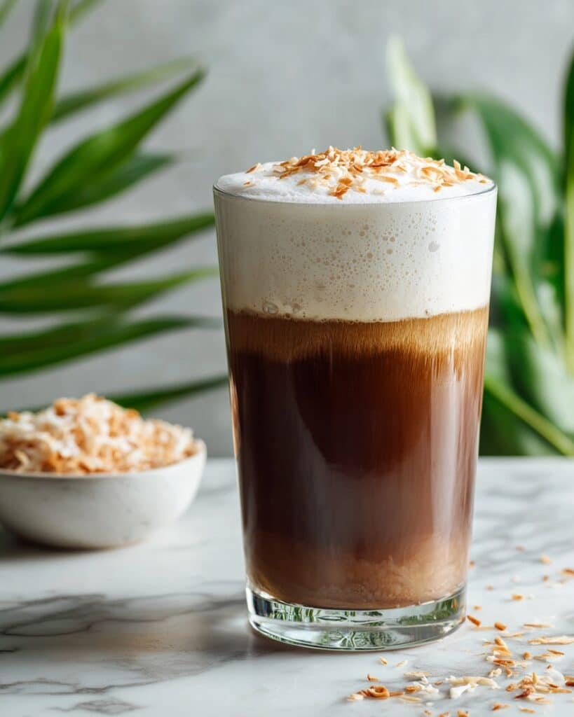 Toasted Coconut Cream Cold Brew (Starbucks Copycat) Recipe