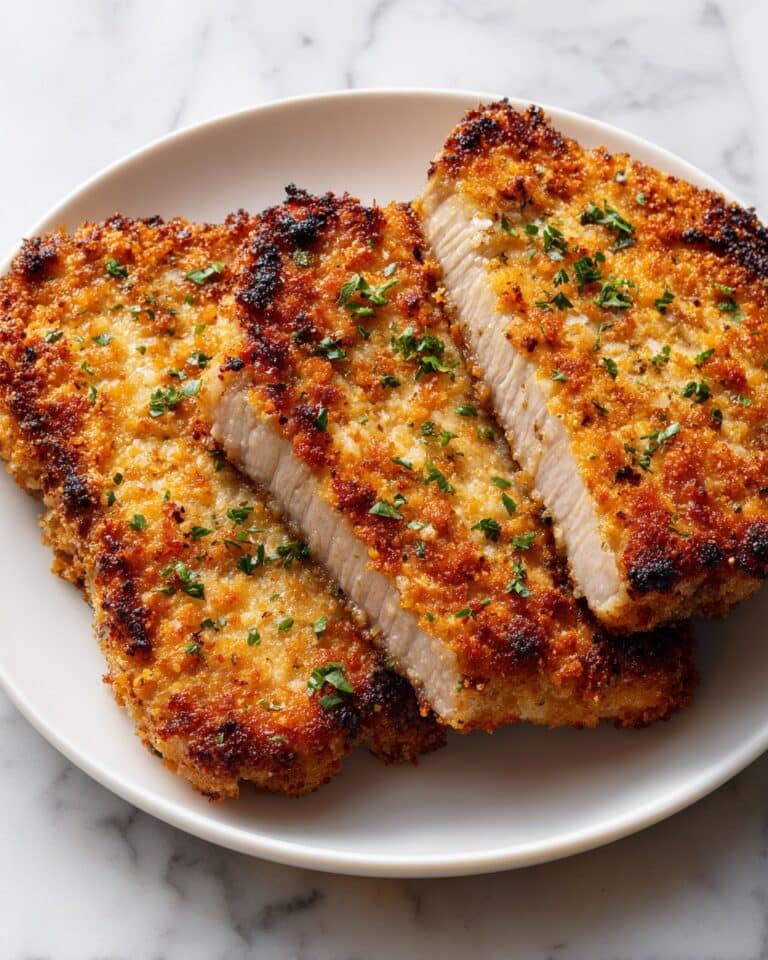 Parmesan Crusted Pork Chops Recipe