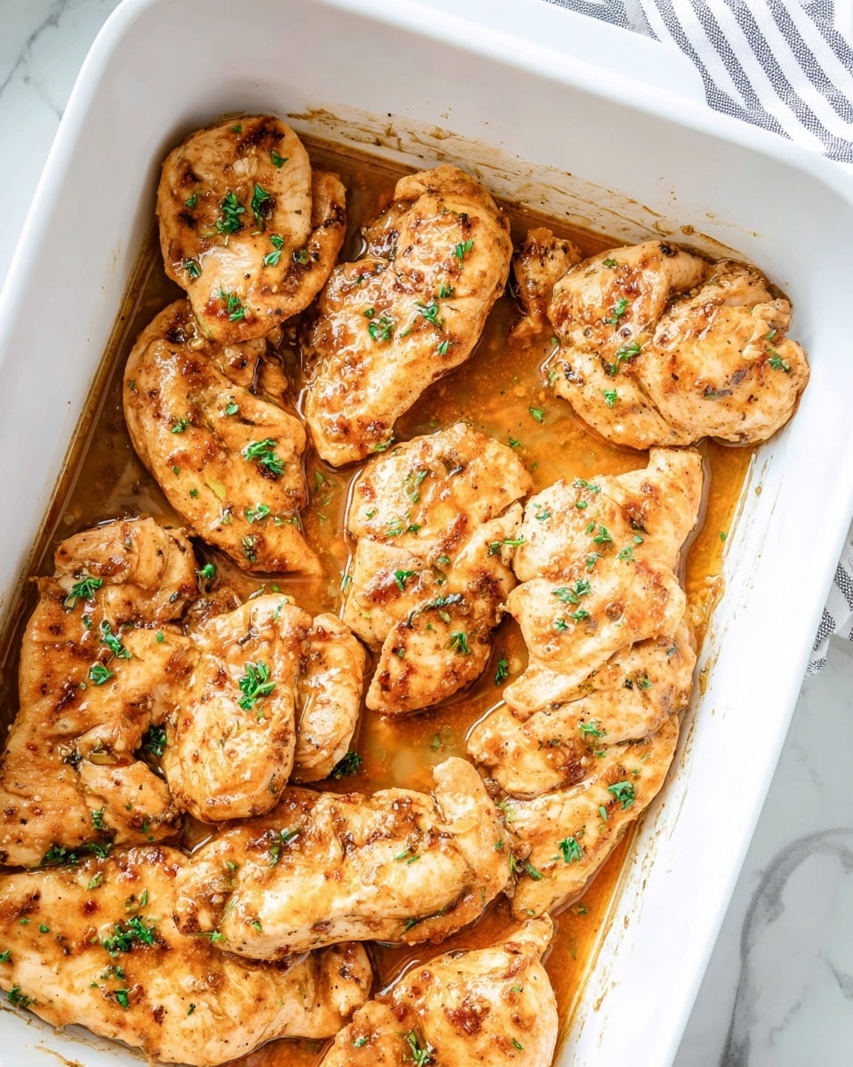 Oven Baked Chicken Tenders (No Breading) Recipe - Recipe Image