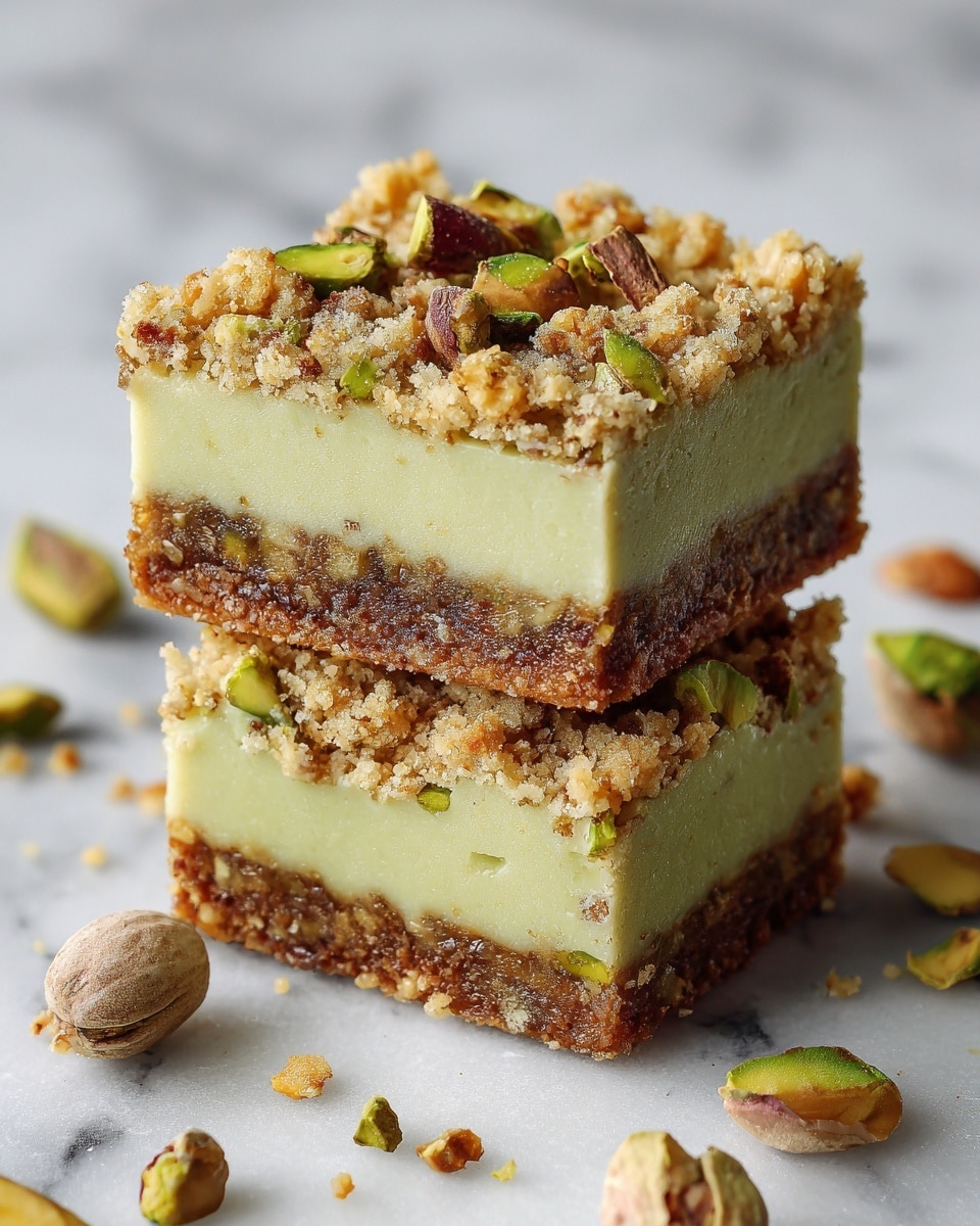 Pistachio Dream Cookie Bars: A Chewy Delight You’ll Love Recipe - Recipe Image