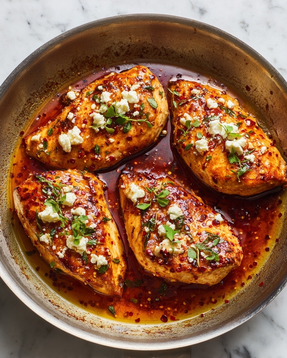 Hot Honey Feta Chicken Recipe